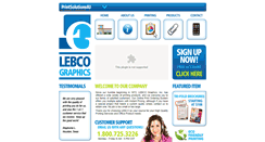 Desktop Screenshot of lebcographics.com